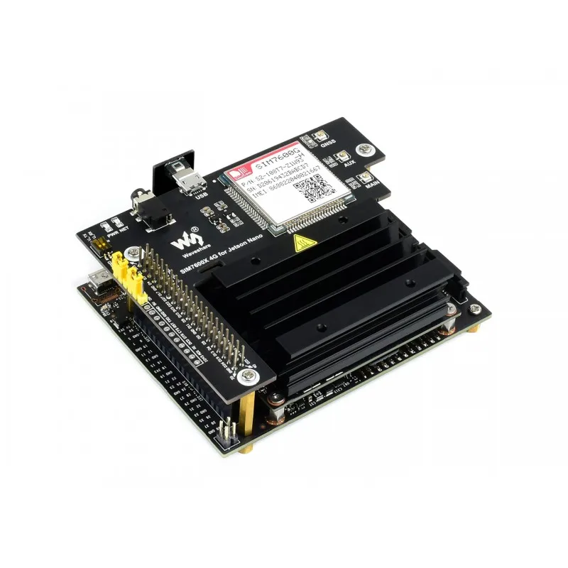 Jetson nano 4G/3G/2G/GNSS Ȯ , ۷ι  SIM7600G-H 