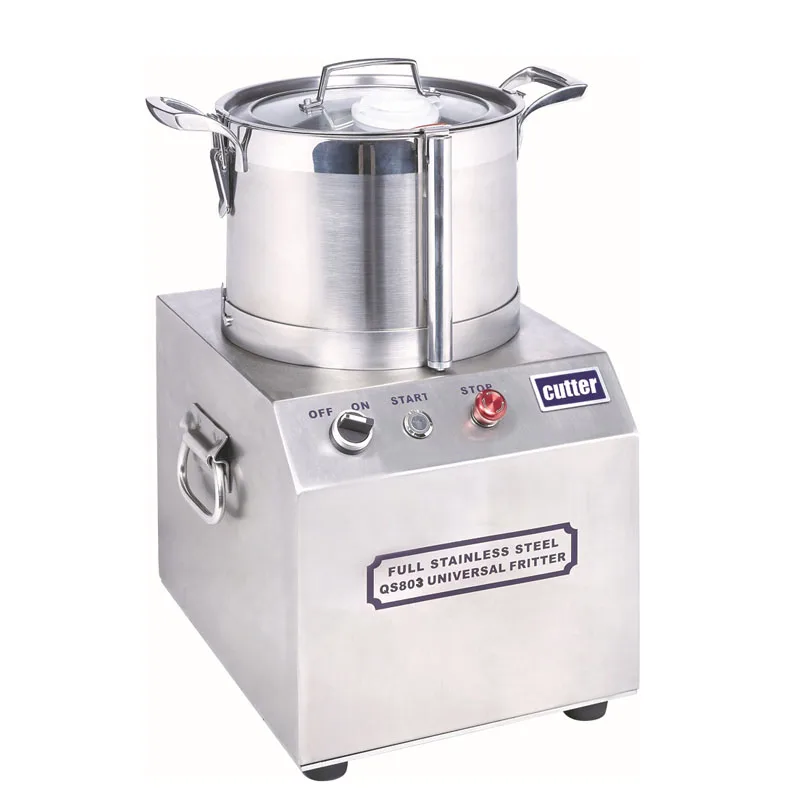 

Commercial 3L Food Chopper High Speed Chili Meat Vegetable Fruit Meat Grinder Cutter Meatball Beating Machine Food Preparation