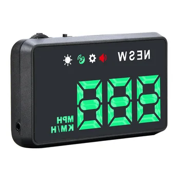 

H1 Car HUD Head Up Display Car-styling Hud Display Digital GPS Overspeed Warning Windshield Projector Alarm System