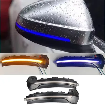 

2pcs LED Dynamic Turn Signal Light Sequential Side Mirror Indicator Blinker for Audi A3 8V S3 RS3 2013 2014 2015 2016 2017 2018