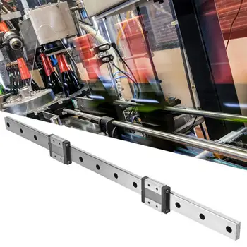 

LMLF24B-500-2R Miniature Linear Guide Slide Bearing Steel 500mm Linear Guide cnc carriage Guide Motion Slides