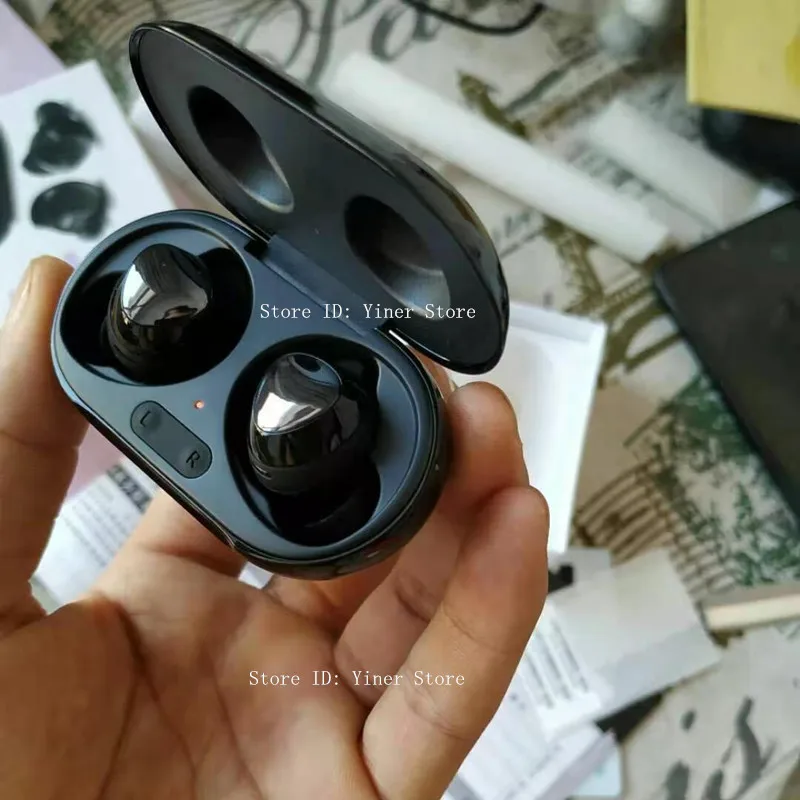 Samsung Galaxy Buds+ BTS Custom Wireless Bluetooth Earphones Purple In-Ear Earplugs Headsets with a Microphone