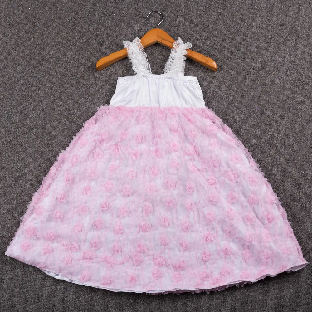 Childrens Birthday Party Clothes Little Girls Designer Tulle Dresses Beige and Purple Wedding for 3 Years | Детская одежда и обувь