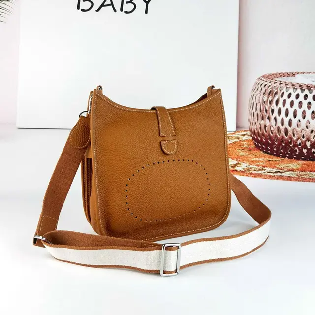 2021 New Genuine Leather Women Shoulder Bag Brand Designer Casual Crossbody Bag for Ladies Luxury Handbags Messenger Bag Bolsos 1