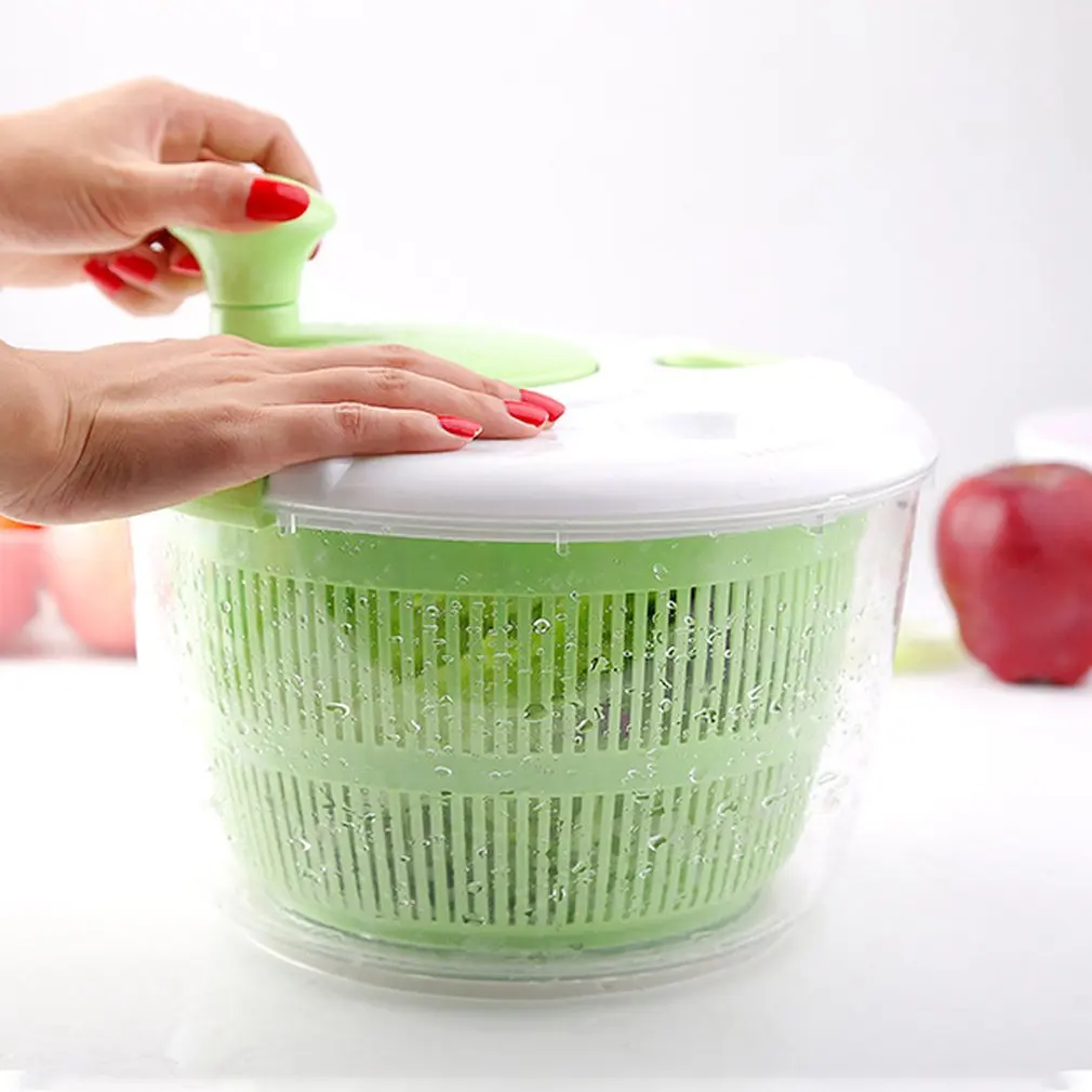 Бытовой салат Дегидратор мытье овощей и фруктов утопленная сухая корзина ручной для производства сушильная машина