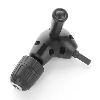 

Professional 0.8-10mm 3/8-24UNF 90 Degree Handle Right Angle Bend Extension Chuck Drill Adapter Power Tool Accessories