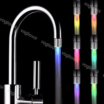 

Vogliovoi LED Water Faucet Stream Light 7 Colors Changing Glow Water Light Shower Change Color Light for Kitchen Bathroom EUB