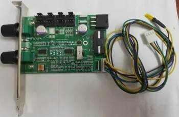 

Computer PCI bit PWM temperature control fan speed controller 4-wire speed regulation 8 HUN output can be turned off and stopped