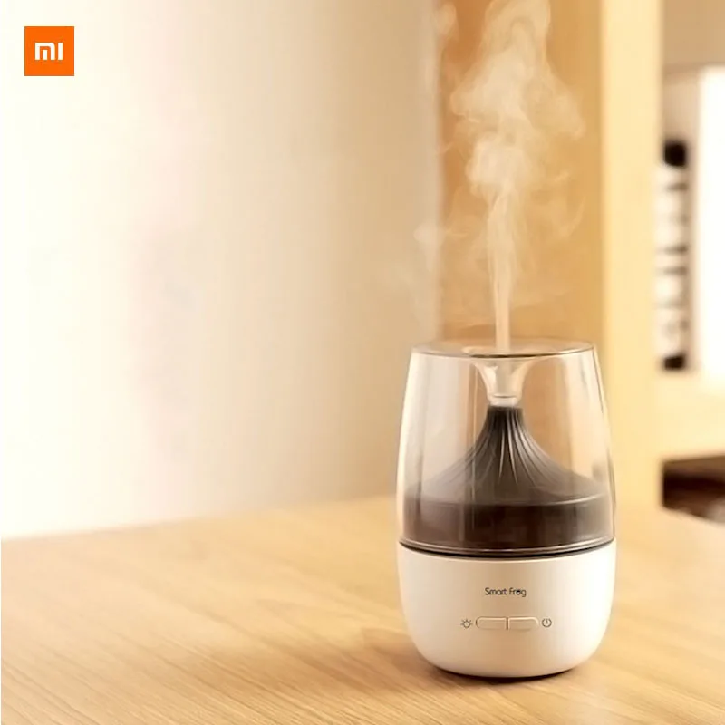 

Xiaomi Smartfrog Essential Oil Aromatherapy Lamp Aromatherapy Machine Home Bedroom Sleep Aid Mini Ultrasonic Humidifier Spray