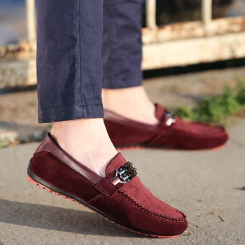 

Men Casual Shoes 2019 black white Spring Autumn Light Breathable Fashion Trend Loafers For Men boat shoes S1301-1325 C1