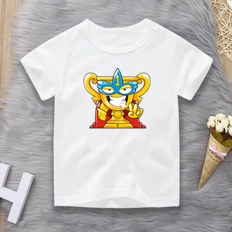 New Summer Baby Boys Tshirt Los Super Zings Series 4 Print Dibujos De Super Zings Kids T-Shirts Children Cotton Girl Top Clothes