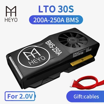 

Lto bms 30s 72V120A 150A 500a charger protection LTO battery pack BMS with balance PCM PCB high discharge current with fan