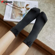 Зимние Носки и вельветовым уплотнением, женские осенние и зимние детские носки в упаковке для того, чтобы держать теплый короткий носки-тапочки 2 пар/лот