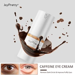 JoyPretty Caffeine Eye Cream Anti Aging Dark Circle Eye Bags Wrinkle Remove Moisturizing Anti-Puffiness Eyes Skin Care Mask 15Ml