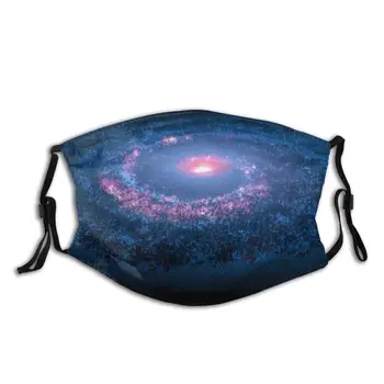 

Starry Sky Galaxy Space Non-Disposable Mouth Face Mask Anti Haze Dust Mask With Filters Protection Cover Respirator Muffle