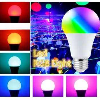 Led RGB Light Smart Control Lamp Colorful Changing Bulb Fairy Light LED Garland Lights for Home Christmas Wedding Decoration wedding reception under vase lighting rgb color changing 6inch round led light base for table vases decoration