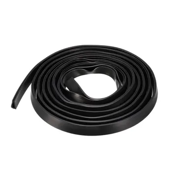 

uxcell Edge Trim U Seal ExtrusionFits 3-5mm Edge Silicone Black U Channel Edge Protector Sheet 3Meters/9.84Ft Length