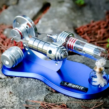 

Stirling Engines External-combustion Engine Mini Power Generator Hot Air Hand Engine Stirling Motor Machine High Tech Toy Set