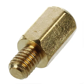 

50 Pcs PC PCB Motherboard Brass Standoff Hexagonal Spacer M3 7+4mm
