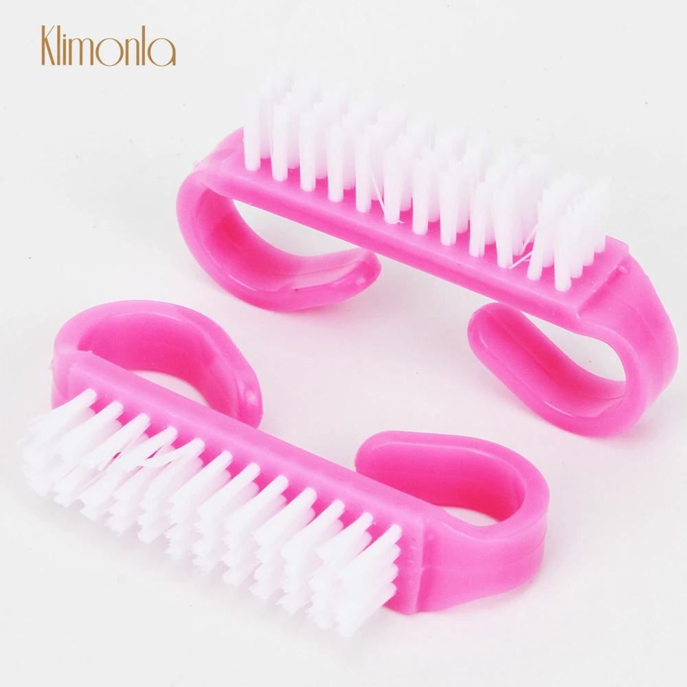 

Hot Sales 10Pcs/Bag Nail Cleaning Clean Brush Dust Powder Cleaner Soft Remove Pink Nail Art Care Brush Tool File Accessories