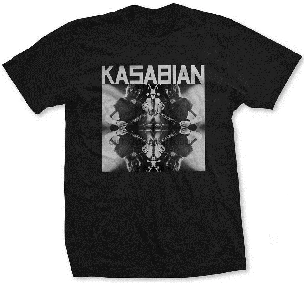 Лучшая отражающая футболка Kasabian Solo-Повседневная хлопковая короткая с