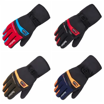 

Men's Skiing Gloves Fleece Snowboard Gloves Snowmobile Motorcycle Riding Winter Windproof Waterproof Unisex Snow Gloves