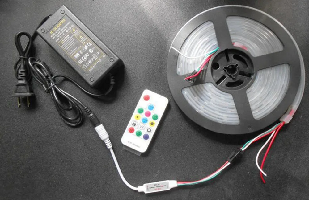 Пульт дистанционного управления RF с 14 кнопками миниатюрный пульт RGB 5 В 12 SP103E для