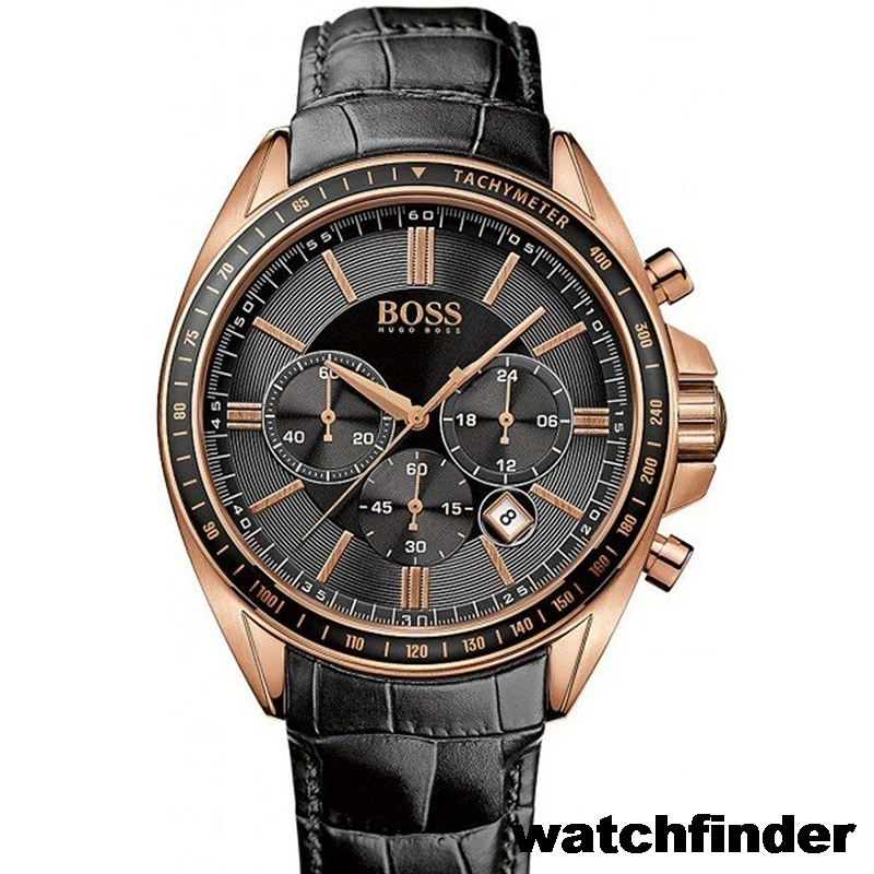 Роскошные брендовые немецкие мужские многофункциональные кварцевые часы с хронографом и браслетом BOSS, мужские часы с кожаным ремнем HB1513092 man