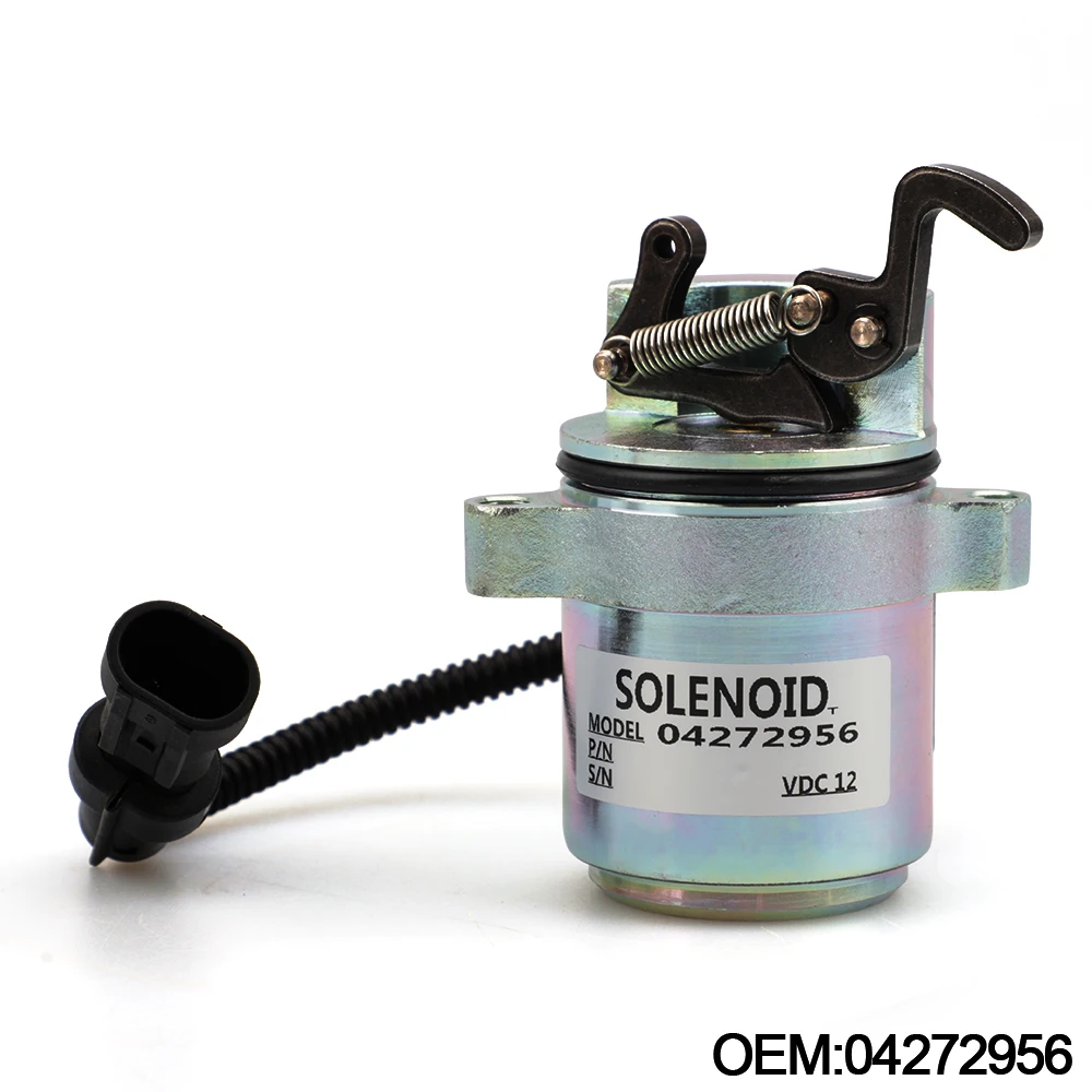 For Deutz Engine 1011 12V Fuel Shutdown Device shut off solenoid Valve