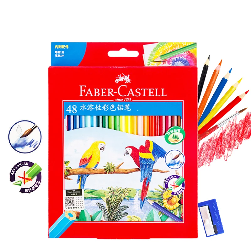 Faber Castell 36/48 цветные карандаши для офиса школы детей рисования принадлежности