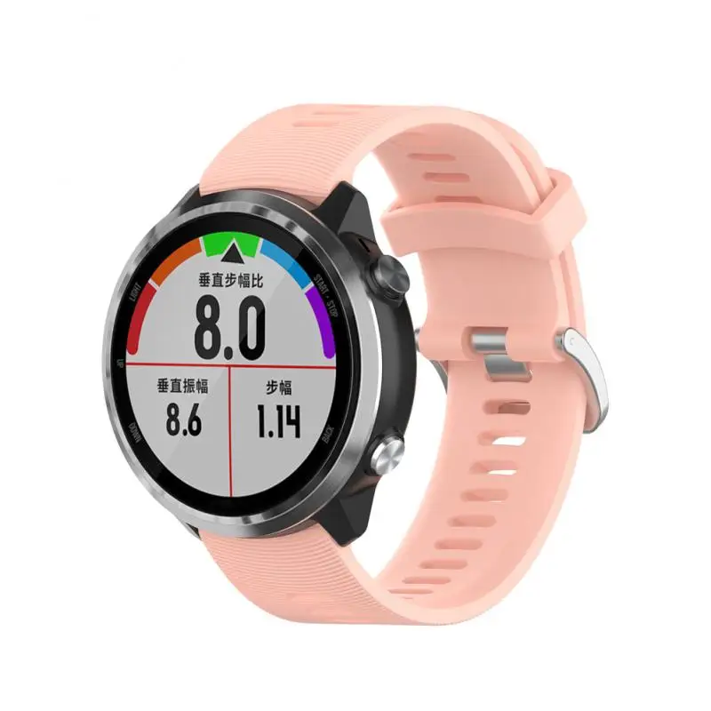 20 мм сменный силиконовый ремешок для Garmin Vivoactive3 HR спортивные часы аксессуары для Vivomove HR/Forerunner645