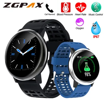 

Smart Watch Men Heart Rate Sleep Blood Pressure Monitor Watch Life Waterproof Smartwatch Women Fitness Tracker Sport Watch