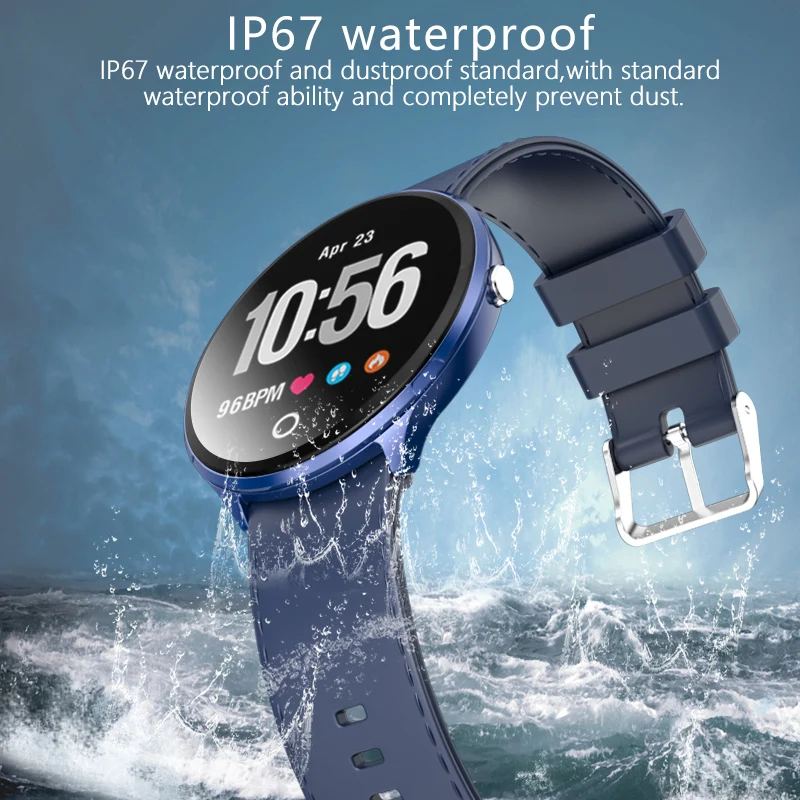 KOSPET V12 Smart watch Men IP67 waterproof Long Standby Fitness Tracker Heart Rate Monitor Blood Pressure Men Smartwatch Women