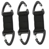 3PCS Tactical Molle Belt Keeper Webbing Clip Keychain Holders Backpack Carabiners Hook Water Bottle Hanger Key Ring Clasp Clip 5