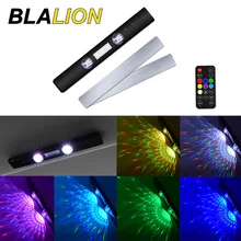 LED USB Car Atmosphere Light Automotive Wireless Lamp Interior Ambient Decorative Lights Colorful Handheld RGB Party Home Lights