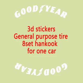 

Custom Tyre Letterings Sticker 1.5/0.8 inch Height Car Stickers Decals 3D Logo Labels Auto Motorcycle Tires DIY Label Lett