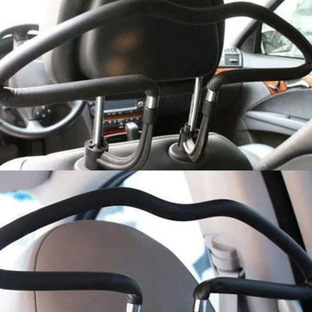 

Car Interior Gadgets Headrest Coat Hanger Seat Back Hanger For Coats, Jackets, Purses, Bags Holder Rack Auto Supplies