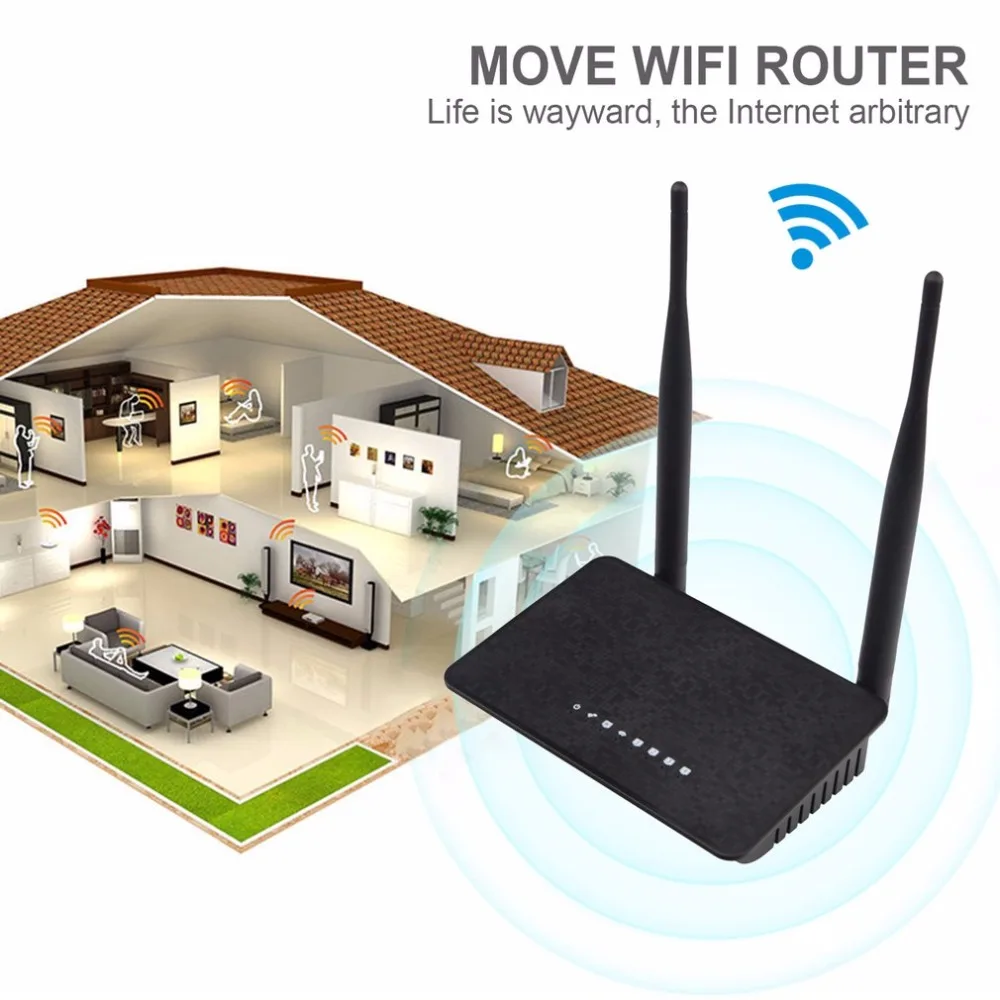 300 Мбит/с беспроводной Wi-Fi маршрутизатор 1WAN+ 4LAN порты 802.11b/g/n MT7628KN чипсет 2,4 ГГц Wi-Fi ретранслятор усилитель с фиксированной антенной