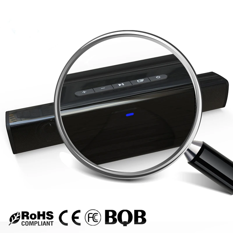 Беспроводной Bluetooth Саундбар BS28A с подключаемой картой U диск радио ТВ динамик