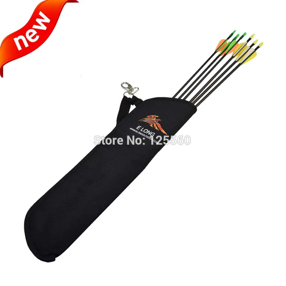 

Free shipping Black arrow quiver 1 PC archery bow Q-0002 Archery hunting arrow packing bag Arrow Accessories