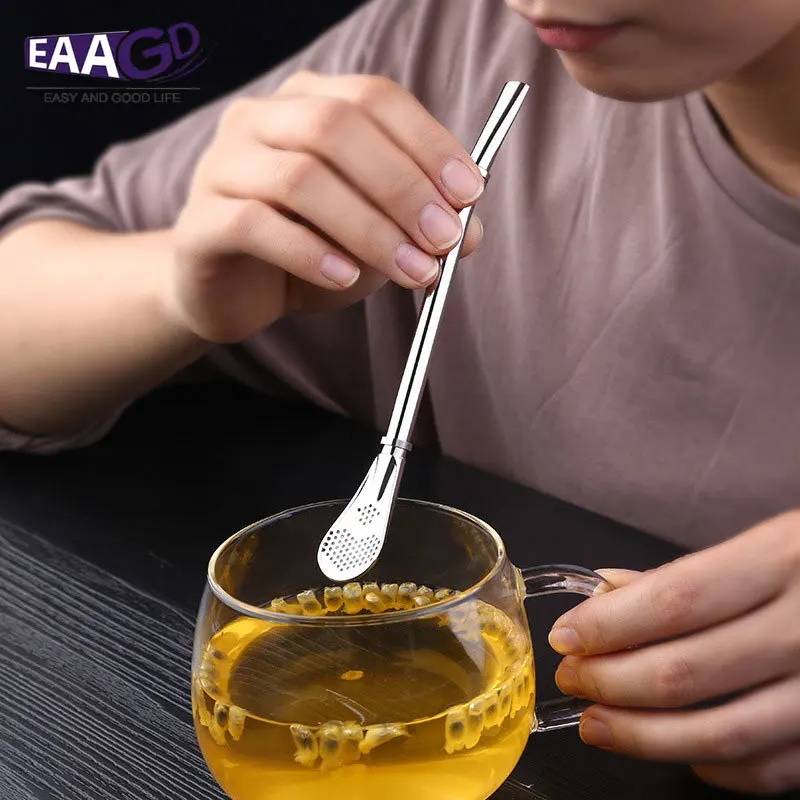 Креативный фильтр из нержавеющей стали ручной работы Yerba Mate бомбилья тыквы для