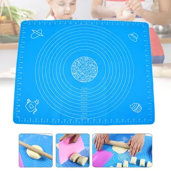 

Silicone Baking Mat for Dough Reusable Non-Stick Table Pad Pastry Board HG99