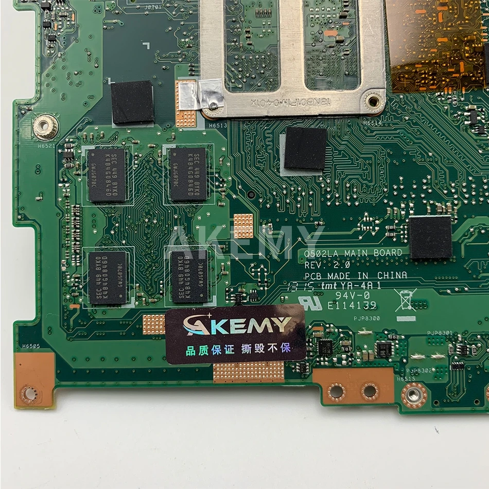 Q502LA I5 5200 процессор 4 Гб материнская плата REV2.0 для For Asus Q502 Q502L Q502LAB ноутбука 60NB01F0 MB6010