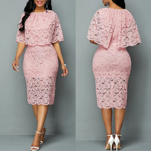 Wunmi African Lace Dress