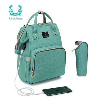 

Umaubaby Diaper bag waterproof mummy maternity usb diaper bag for baby nappy bags large capacity bebe diaper backpack bag