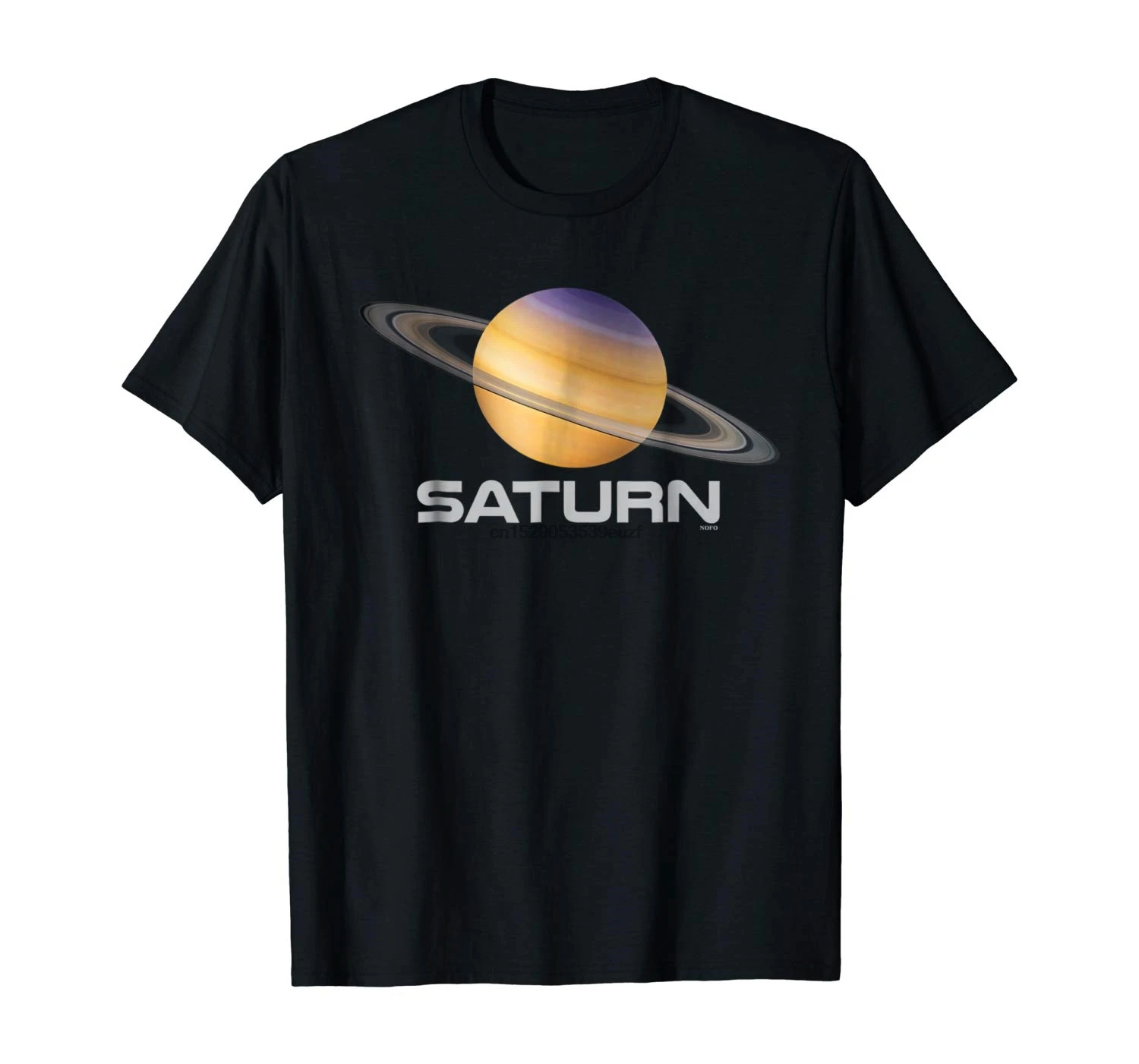 Футболка Saturn с солнечной системой планетами мужские и женские базовые модели