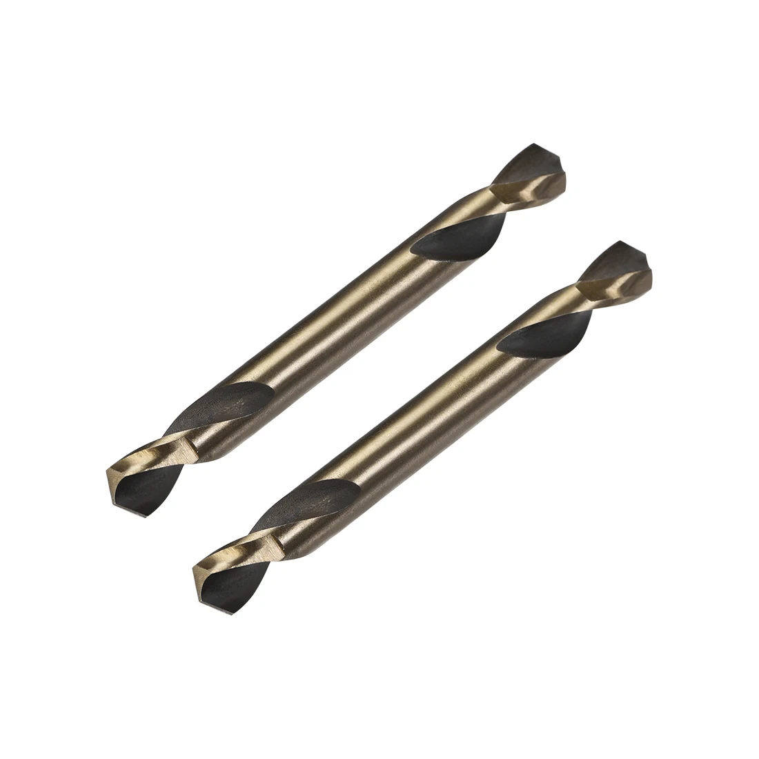 

uxcell Double End Drill Bits HSS Twist Spiral Rotary Tool for your Dull Drill Bit to Improve Work Efficiency Softer Material