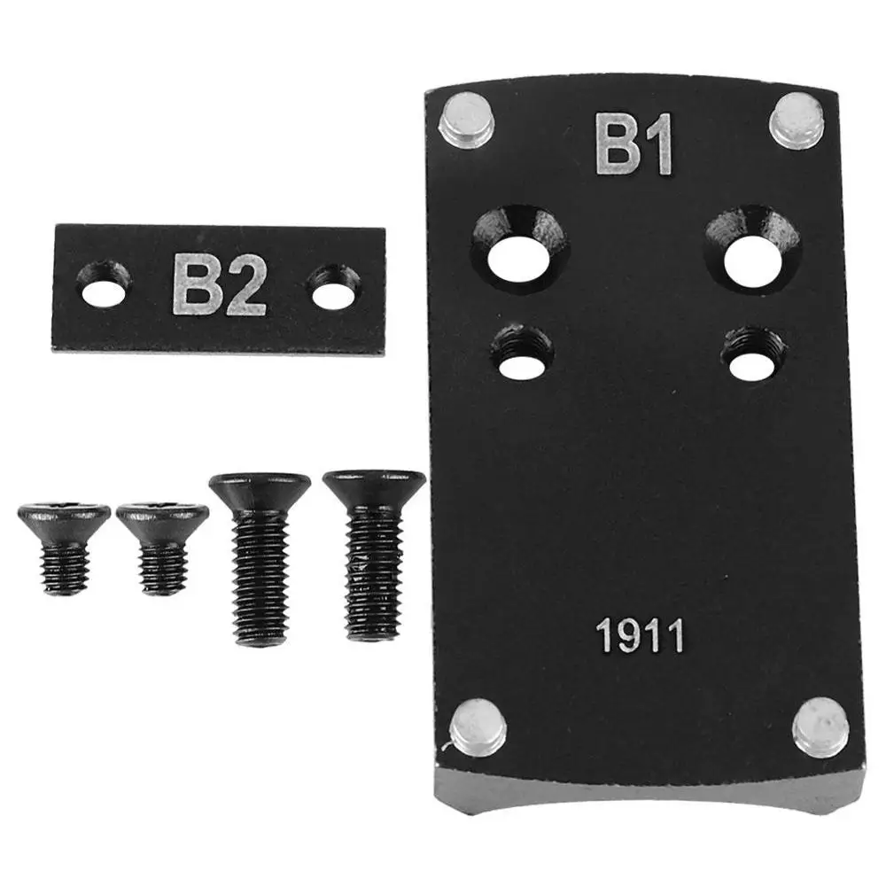 

MAGORUI Pistol Mount Plate Base for Micro Red Dot Sight B1 Fits 1911