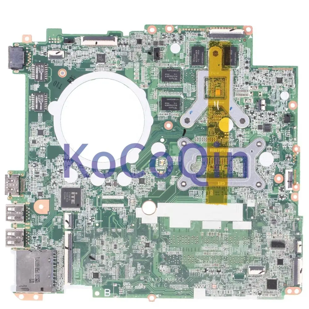  KoCoQin Laptop motherboard For HP Pavillion 17-F 17' Inch I7-5500U 850M 4GB Mainboard N15P-GT-A2 DA