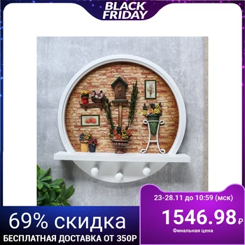 

Hooks decorative wood "Bed of Roses" 32 х32х6,5 cm 4762564
